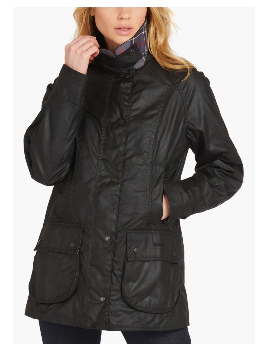 Barbour Women's Beadbell Waxed Jacket - size 6 (UK 10) - like new/lightly worn